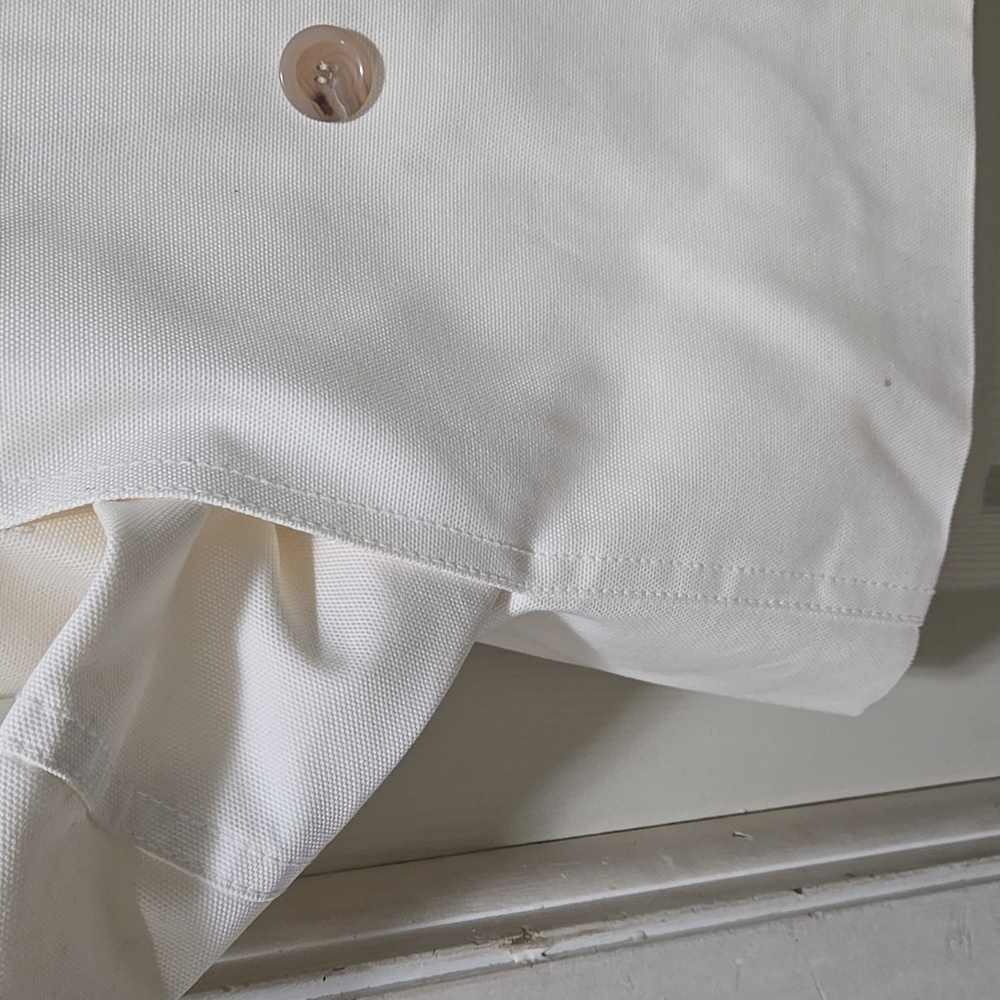Ann Taylor Women’s off white petticoat blazer. Size L Office, work, formal EUC - Picture 4 of 12